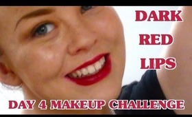Deep Fall Lips - Day 4 Makeup Challenge