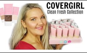 CoverGirl CLEAN FRESH COLLECTION | TRY ON