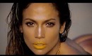 J. Lo 'Live it Up' Music Video Makeup Look | Yellow Lips