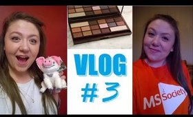 My Palette Project, Treacle Tart and MS Walk | Vlog #3
