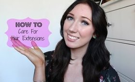 HOW TO Take Care Of Hair Extensions + Best Products (Micro Ring, Nano Ring, Tape ins, Micro Loop)