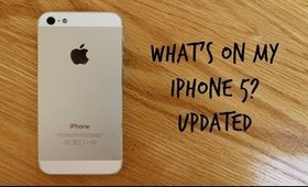 What's on My iPhone 5? ft. Mophie Case!