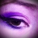 Purple smokey eye 