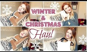 WINTER + CHRISTMAS HAUL! Marshalls, Target, H&M & Sephora!
