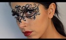 Halloween Makeup: $5 Masquerade Mask