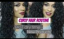 High Shine Curly Hair Routine| FASTER Dry Time & Products I Am Using