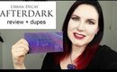 Urban Decay Afterdark Palette Review | Live Swatches + Dupes @Phyrra