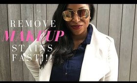 How To Remove Makeup Stains From Clothes FAST