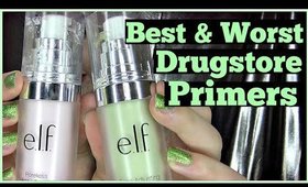 Best And Worst Drugstore Primers | Cruelty Free Drugstore Primers