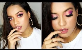 Mystery Box Makeup Challenge by Corallista // Purple Smokey eyes