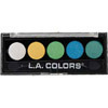 L.A. Colors 5 Color Metallic Eyeshadow Palette Tropic