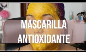 Mascarilla antioxidante de cúrcuma- Kathy Gámez