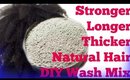 DIY Mix: Cleanse Your Natural Hair Using Mud- Get Stronger Hair , Longer Hair, Less Breakage Results