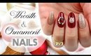 Wreath & Ornament Nails | Christmas Collab With Yire Castillo ♡