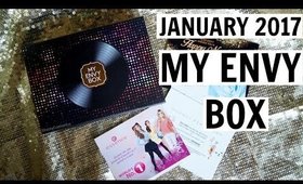 MY ENVY BOX January 2017 | Unboxing & Review | Stacey Castanha