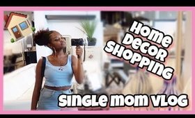 Home Decor Shopping + Baby Allergic Reaction Scare!! | Single Young Mom Vlog