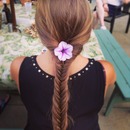 Fishtail braid:)