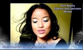 Pure Beauty Essence and Eyecream Review