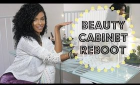 Beauty Cabinet Reboot: Organizing Vanity/BeatySpace | SunKissAlba