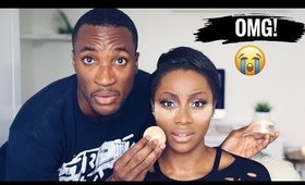 NIGERIAN GUY DOES MY MAKEUP FT AKAH NNANI | DIMMA UMEH