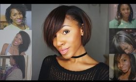 My Natural Hair Story: Heat Training, Color Damage + Why I Cut It!