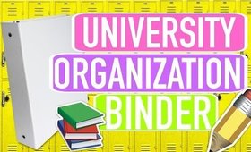 Uni/College Organization Binder | Paris & Roxy