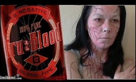 TRUE BLOOD - NORA WITH HEP V MAKE UP TUTORIAL