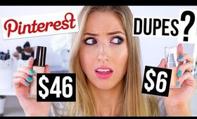 Pinterest Hacks TESTED #11 || Beauty Dupes Edition!