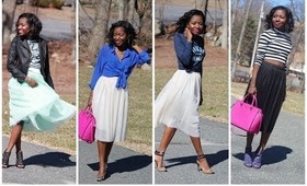 Spring Lookbook/Tulle Skirts