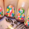 Confetti Nail Art