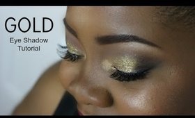 Bold & Beautiful #5 | Gold Eye Shadow Tutorial