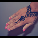 Hand made henna