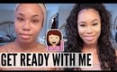 GET READY WITH ME: CHIT CHAT! | I Woke Up Like this to Natural Glam!