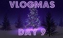 Vlogmas - Day 9 - Aqua Sparkle Eye Tutorial