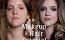Makeup + Hair Tutorial - Grunge Glam - Makeup By K-Flash