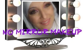 NO MIRROR MAKEUP CHALLENGE -FUNNY(ROMANIA)