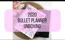 BULLET PLANNER 2020 UNBOXING