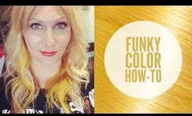 How to Color Your Hair a Funky Color