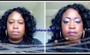 Exotic look! Cream, Pink and Purple