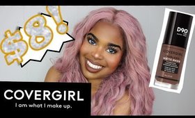 $8 FENTY DUPE? CoverGirl TruBlend Matte Foundation Demo & Review