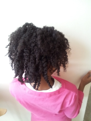 Twist set I did on my daughter..Check out how I did it at www.newcreationsbeauty.blogspot.com