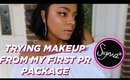 CHATTY GRWM FT. Using Makeup from MY  FIRST PR PACKAGE: #SigmaBeauty