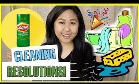 CLEANING RESOLUTIONS! CLEANING HABITS FOR  2017!