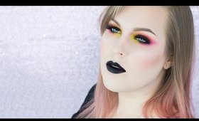 Neon Eyeshadow Tutorial Using the Melt Cosmetics Radioactive Stack  |  Rebecca Shores MUA