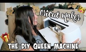DIY FOR THE HOLIDAYS | Cricut Maker, Easy Press 2 + Accessories Unboxing #ad