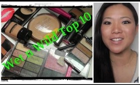 Top 10 Wet n Wild Makeup & Giveaway