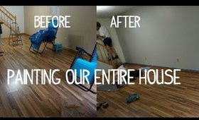 Painting Our Entire House Vlog