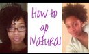 How to Go Natural