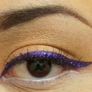 Purple Glitter Liner
