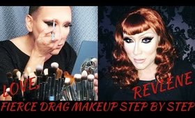 COMPLETE STEP BY STEP DRAG MAKEUP TRANSFORMATION